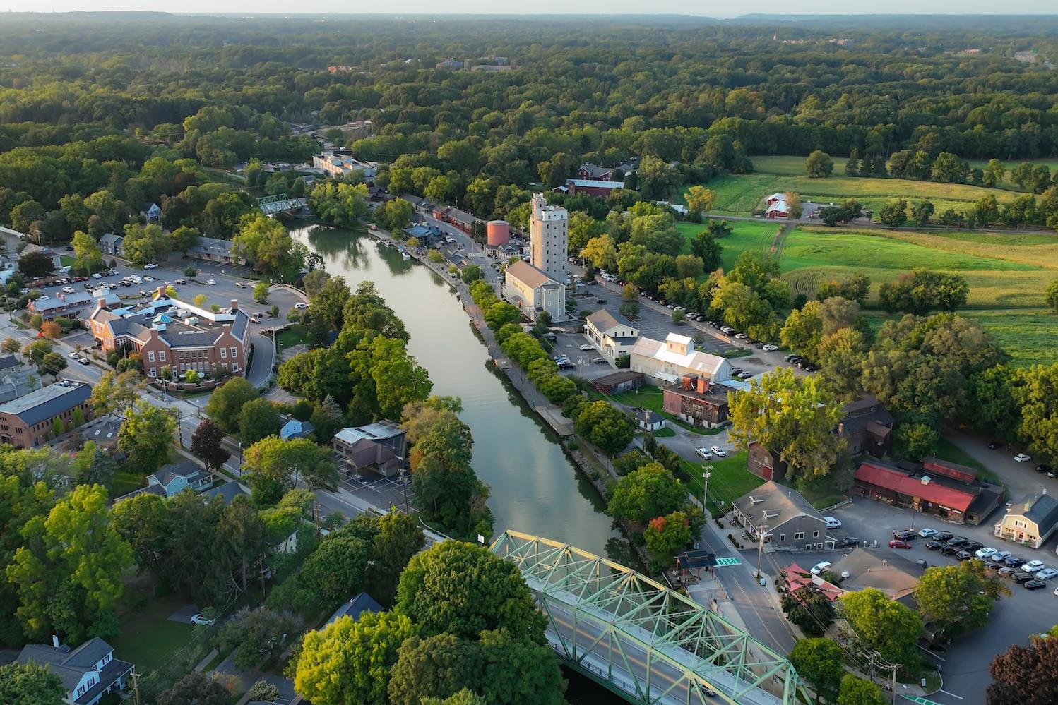 erie canal central new york